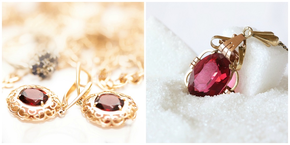 The Difference Between Garnets and Rubies