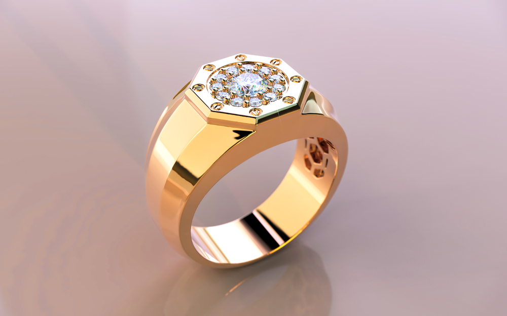 Buy Gold Rings 2 To 5 Grams Online - Stylish Gold Ring Designs For Men-totobed.com.vn